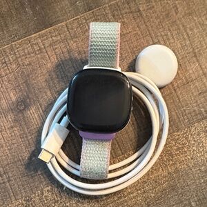 Fitbit - Ace LTE - Kids Smartwatch with Mint and Lavender Band